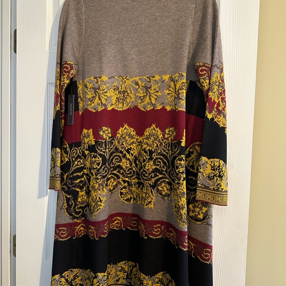 MAXSPORT Sweater/La Cardigan/ color Blac red gold red - Picture 3 of 9